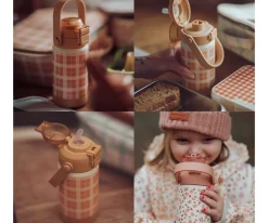 Botellas De Acero^Grech & Co Botella Térmica Acero Sip + Chug Sunset Meadow 350ml