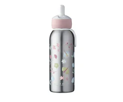 Botellas De Acero^Mepal Botella Térmica Campus Flip-Up Flowers & Butterflies 350 ml
