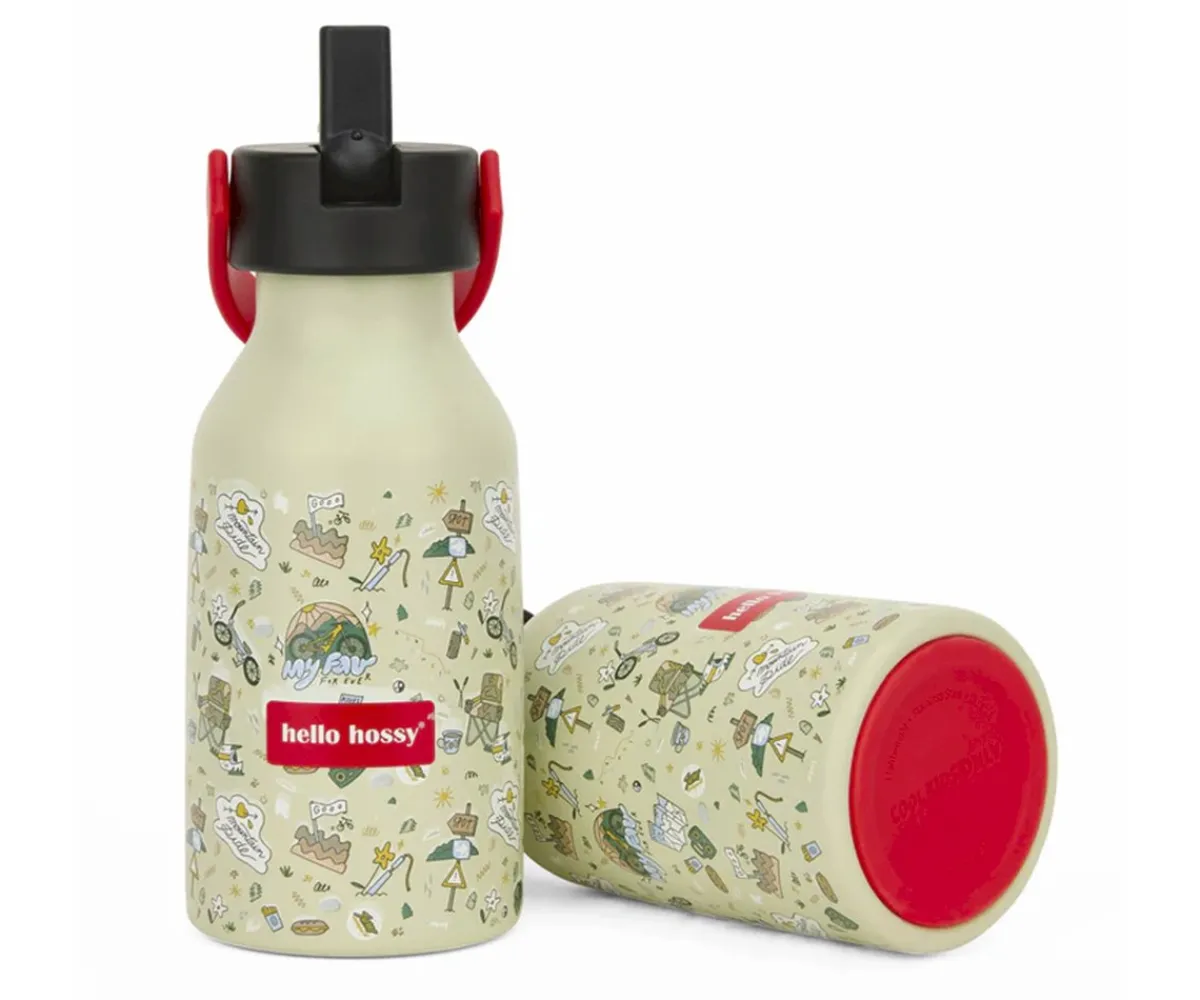 Best Botella Térmica Mountain Ride 350 ml Termos Infantiles|Botellas De Acero