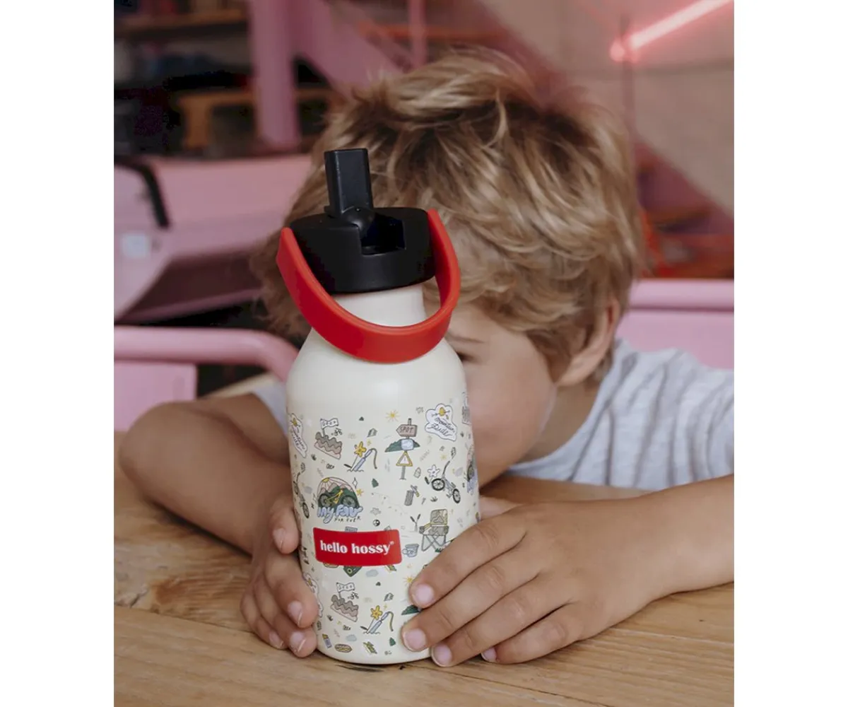 Best Botella Térmica Mountain Ride 350 ml Termos Infantiles|Botellas De Acero