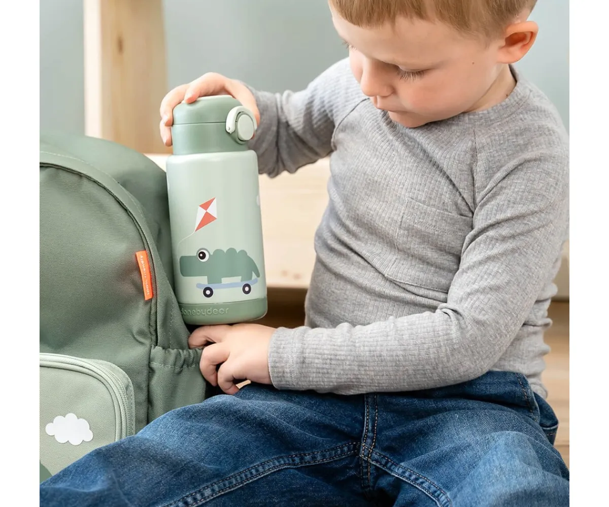 Botella Térmica Playground Green 340 ml Termos Infantiles|Botellas Térmicas