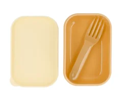 Caja Almuerzo Bento Yellow Chess Fiambreras Infantiles|Comer Al Aire Libre