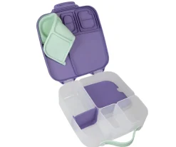 Sale Caja Almuerzo con Gel Refrigerante Lilac Pop Cajas De Almuerzo|Fiambreras Infantiles