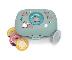 Caja Almuerzo MB Gram Azul Capy Cajas De Almuerzo|Fiambreras Infantiles