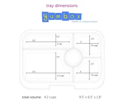 Sale Caja Almuerzo Tapas Capri Pink Jungla Pastel 5 Compartimentos Cajas De Almuerzo|Comer Al Aire Libre