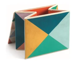 Caja de Almacenamiento Con Asiento Geometría Niños Organizadores De Juguetes|Organizadores