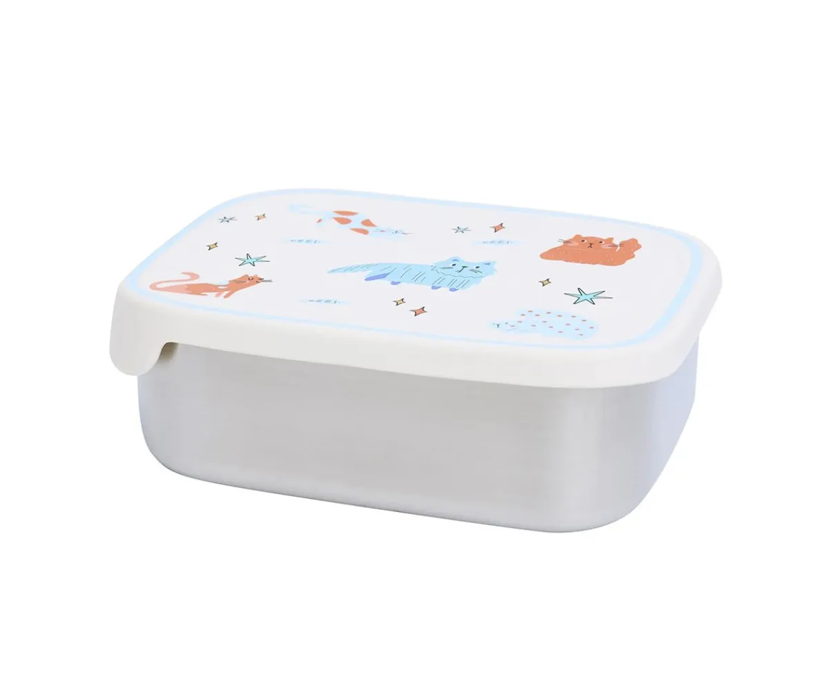 Cajas De Almuerzo^The Cotton Cloud Caja de Almuerzo Meowtiful Cats