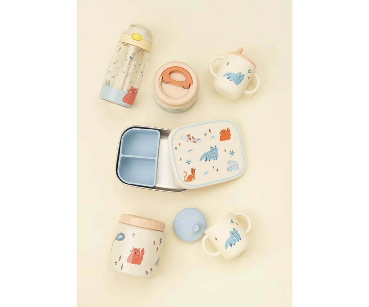 Cajas De Almuerzo^The Cotton Cloud Caja de Almuerzo Meowtiful Cats