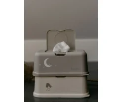 Porta Toallitas^Funkybox Caja Toallitas Beige Luna