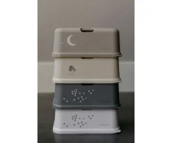 Porta Toallitas^Funkybox Caja Toallitas Blanca Estrellitas