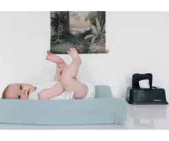 Porta Toallitas^Funkybox Caja Toallitas Plata Estrellitas