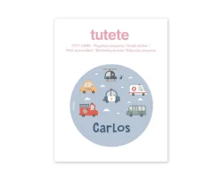 Best Cajita para Fruta Personalizada Campus Cool Blue City Cars Cajas De Almuerzo|Colecciones Vuelta Al Cole