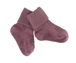 Gateo^GoBabyGo Calcetines Suela Antideslizante Bambú Misty Plum