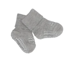 Gateo^GoBabyGo Calcetines Suela Antideslizante Bambú Grey Melagne