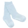 Online Calcetines Suela Antideslizante Algodón Azul Cielo Gateo|Calcetines Suela Bebé