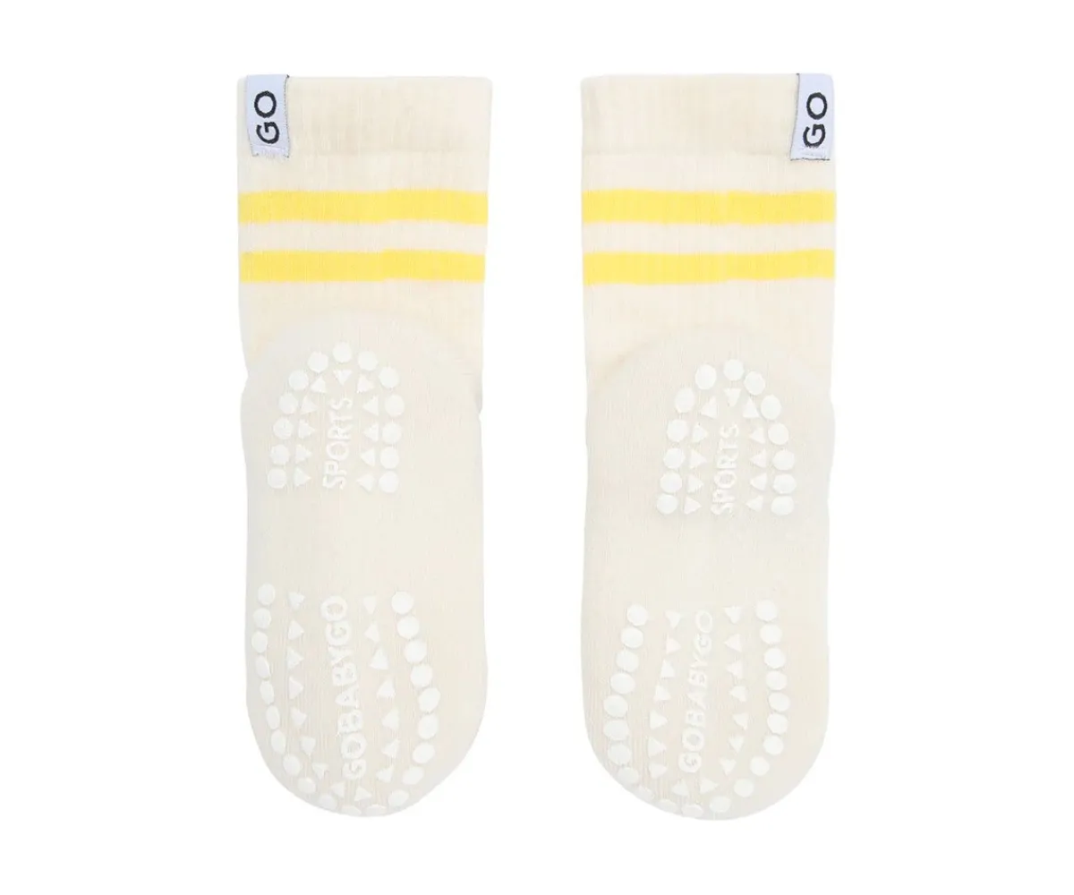 Sale Calcetines Suela Antideslizante Algodón Sports Yellow Ropa Infantil|Calcetines Suela Bebé