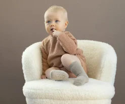 Gateo^GoBabyGo Calcetines Suela Antideslizante Algodón Sand