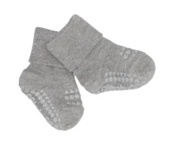 Gateo^GoBabyGo Calcetines Suela Antideslizante Bambú Gris Claro