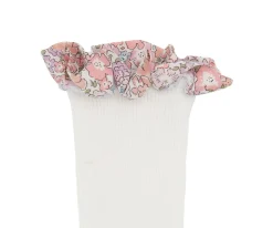 Gateo^GoBabyGo Calcetines Suela Antideslizante Bambú Liberty Off White