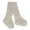 Gateo^GoBabyGo Calcetines Suela Antideslizante Lana Merino Sand