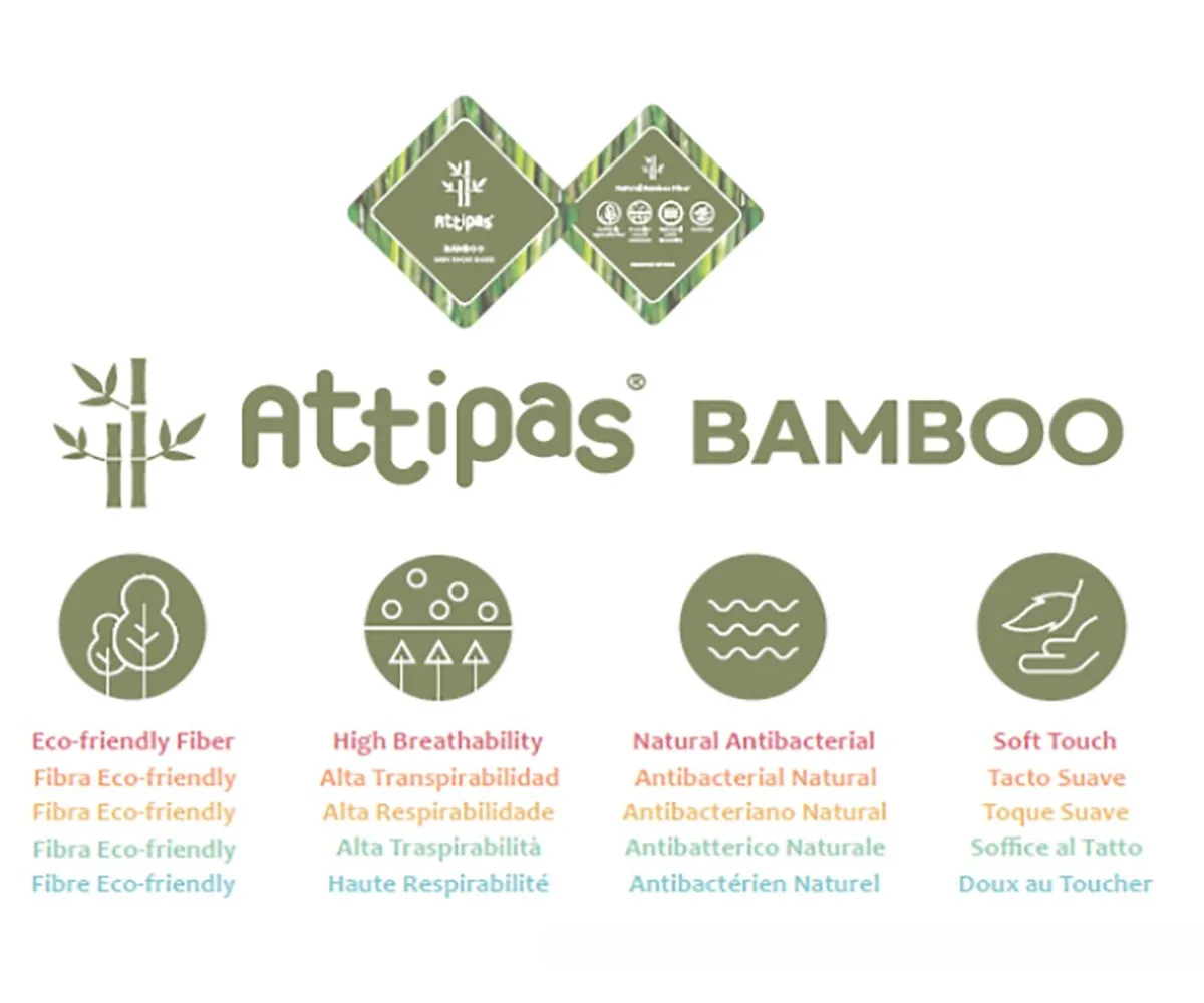 Calzado Infantil^Attipas Calzado Bambú Summer Bear Blue