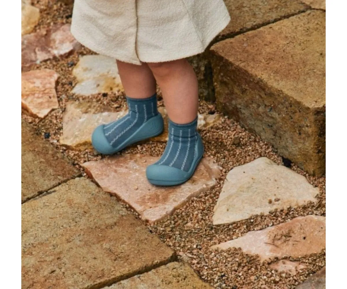 Ropa Infantil^Attipas Calzado Piping Blue