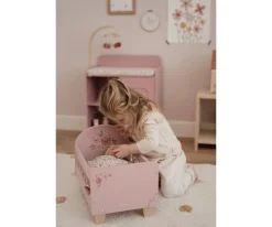 Accesorios Para Muñecas^Little Dutch Cama de Madera con Textil para Muñecas FSC