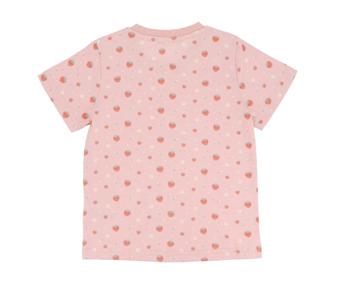Ropa Infantil^Monnëka Camiseta Algodón Strawberries