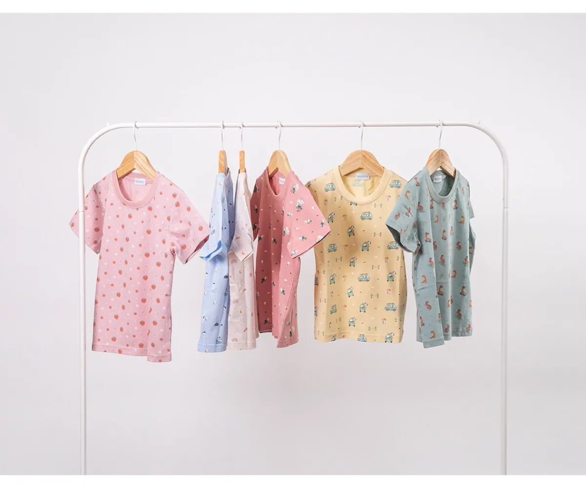 Ropa Infantil^Monnëka Camiseta Algodón Surf Van