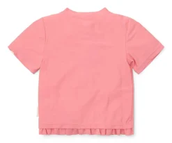 Camisetas Protección Solar^Little Dutch Camiseta Protección Solar Sunny Flowers carmín
