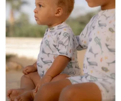 Camisetas Protección Solar^Little Dutch Camiseta Protección Solar Ocean Sea Life Multicolor