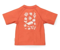 Camisetas Protección Solar^Little Dutch Camiseta Protección Solar Ocean Sea Life Coral Rojo