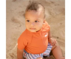 Camisetas Protección Solar^Little Dutch Camiseta Protección Solar Ocean Sea Life Coral Rojo