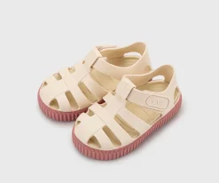 Clearance Cangrejeras Infantil Nico Marfil Rosa Cangrejeras|Calzado Infantil