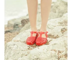 Cangrejeras Infantil Rojo Cangrejeras Bebé|Calzado Infantil