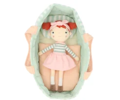 Capazo Muñecas Stripes Sage Niños Juguetes Niños 4 Años|Juguetes Para Niños De 18 Meses