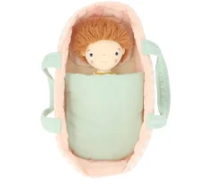 Capazo Muñecas Stripes Sage Niños Juguetes Niños 4 Años|Juguetes Para Niños De 18 Meses