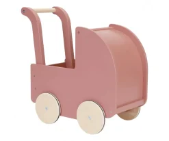 Best Carrito de Madera con Muñeca Blandita Niños Carritos Muñecas|Peluches