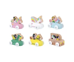 New Carruaje de Madera Príncipe Reino Encantado Cross Roads Verde Niños Juguetes Para Niños De 18 Meses|Coches Para Niños