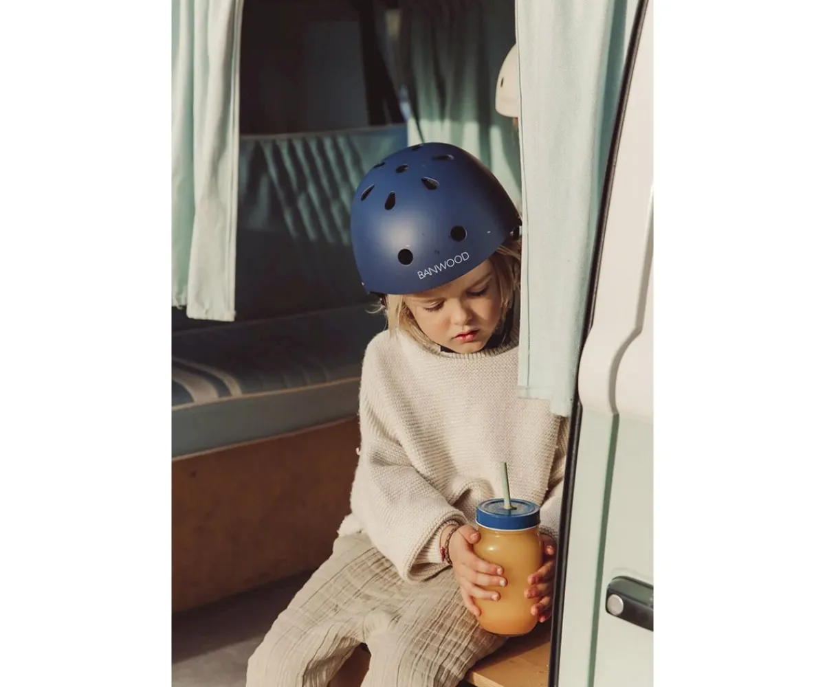 New Casco Kids Matte Navy XS Niños Patinetes|Bicicletas Para Niños