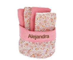 Hot Cesta con Secababitas Millefiori Personalizable Niños Organizadores De Baño|Secababitas