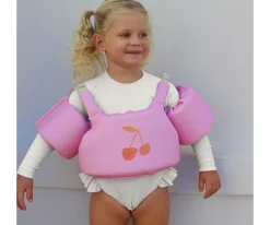 Chaleco Flotador Para Niños Y Bebes^Sunnylife Chaleco con Manguitos Cotton Candy Cherry