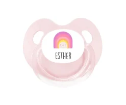 Best Chupete Personalizado Retro Arcoíris Eef Lillemor Colecciones Vuelta Al Cole|Chupetes Con Dibujos