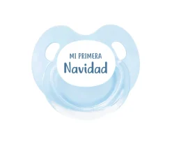 Clearance Chupete Retro Azul Mi Primera Navidad Chupetes De Navidad|Chupetes Navidad