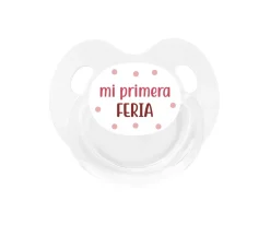 Sale Chupete Retro Blanco Mi primera Feria Chupetes Fiestas|Chupetes Con Diseños