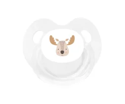 New Chupete Retro Blanco Reno Chupetes De Navidad|Chupetes Navidad