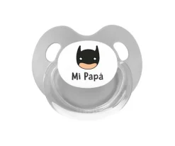 Discount Chupete Retro Gris Héroe Mi Papá Chupetes Día Del Padre|Regalos Para Papá