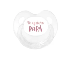 Chupete Retro Te quiero Papá Rosa Chupetes Día Del Padre|Regalos Para Papá