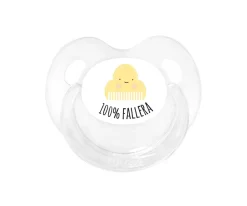 Chupetes Fiestas^Tutete Retro Chupete Retro Transparente 100% Fallera