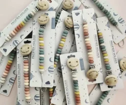 Chupeteros^The Cotton Cloud Chupetero Silicona Bonbon Rainbow